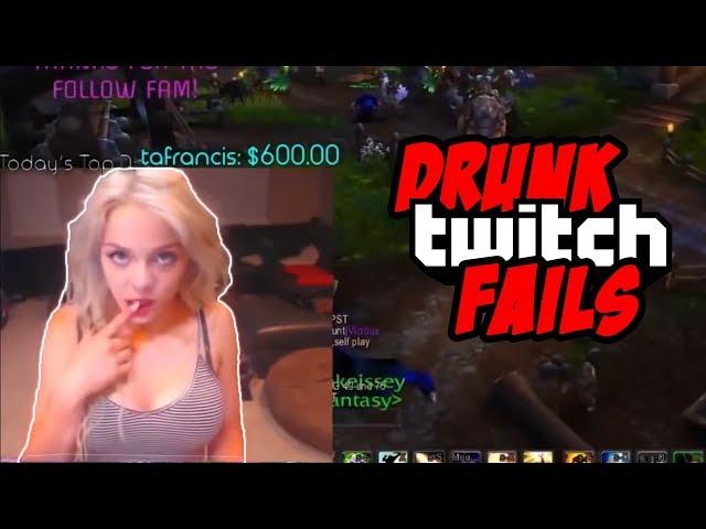  Best Twitch Fails Compilation #4 - Drunk Edition Funny Girls FullHD 2017