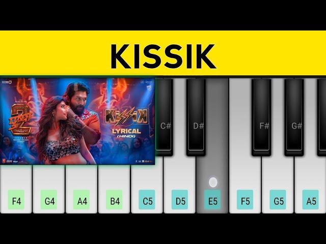 KISSIK Song Piano Tutorial | Pushpa 2 The Rule