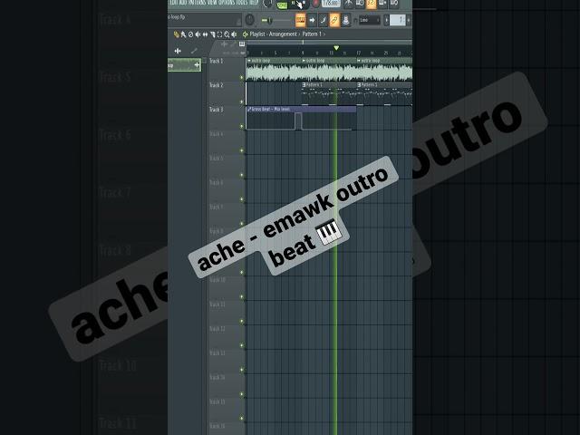 ache - emawk outro beat #flstudio #tiktok #remix