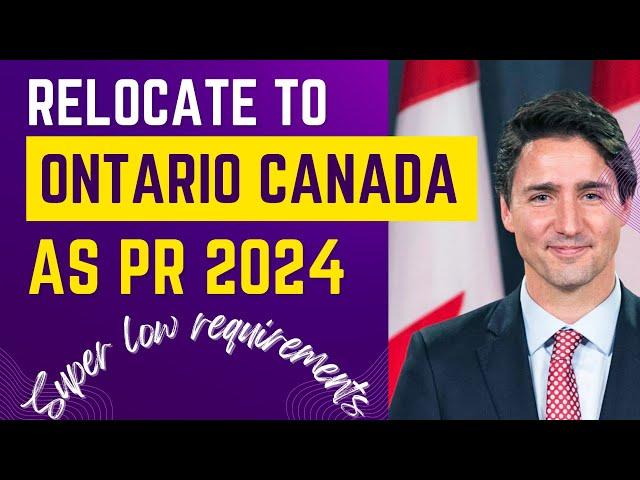 Canada Express Entry 2024 | Relocate to Ontario Canada for PR ( HEALTH ) | Canada Immigration