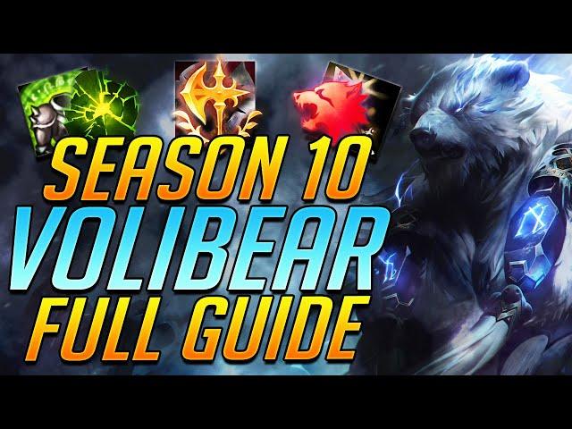 HOW TO PLAY REWORKED VOLIBEAR | RUNES, BUILDS, COMBOS | SEASON 10 JUNGLE GUIDE - Cookiemanman