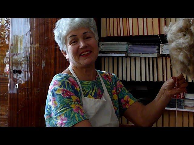 Прялка и веретено.