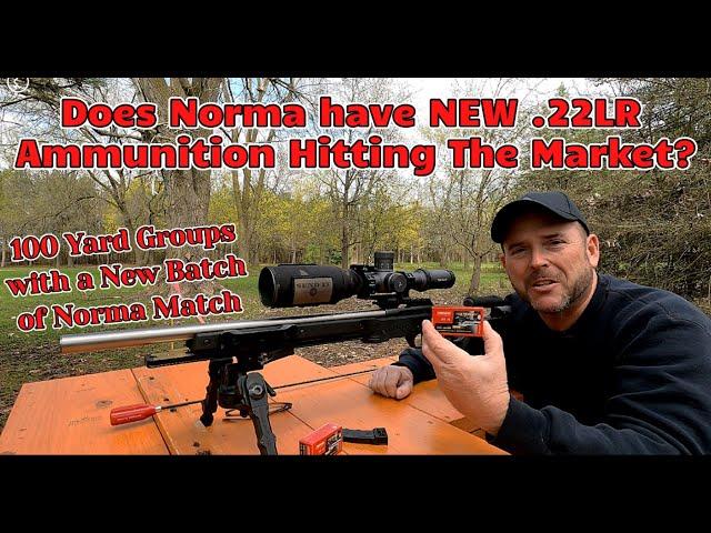 NEW NORMA Match In Stock, And Are New NORMA 22LR Products About to  Hit The Market? 100 Yard Groups.