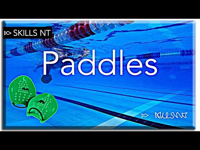 How to use paddles? your guideline on swimming faster with paddles