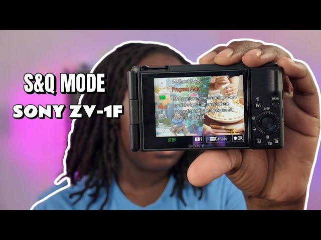 SONY ZV-1F UNEXPECTEDLY RECORDING IN SLOW MO? CHECK OUT THIS SETTING!