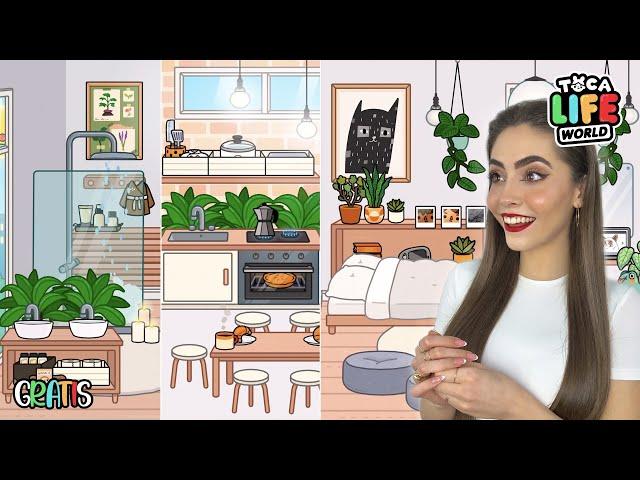 THE MOST AESTHETIC HOUSE BEING POOR IN TOCA BOCA  | FREE HOUSE DECORATION | Free House Idea 