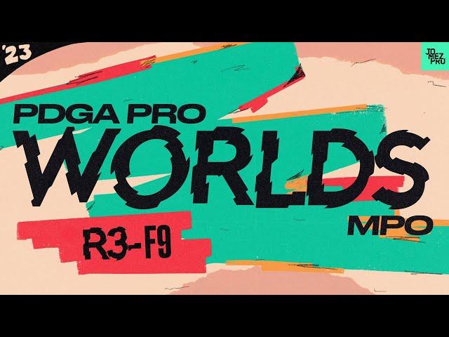 2023 PDGA Pro World Championships | MPO R3F9 | Shue, Anttila, Wysocki, Dickerson | Jomez Disc Golf