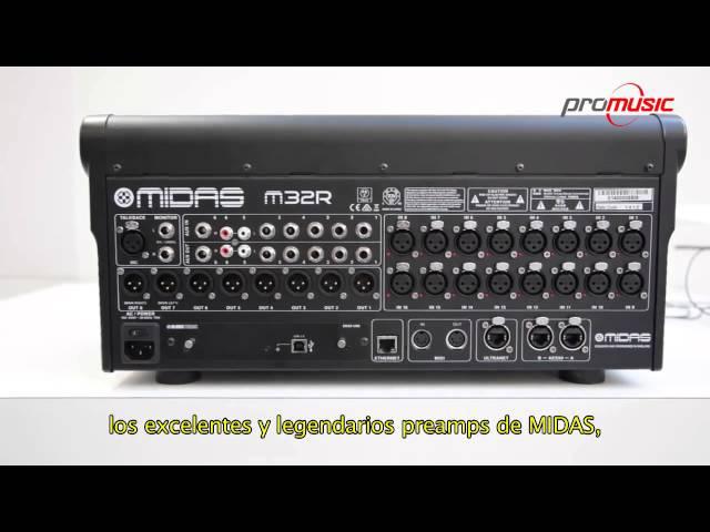 Midas Consola Digital M32R Español