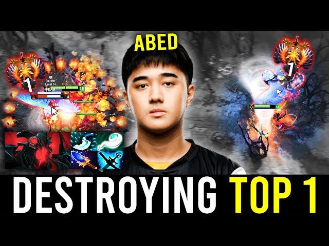 ABED MAGIC SHADOW FIEND DESTROYING TOP 1 MMR IN SEA