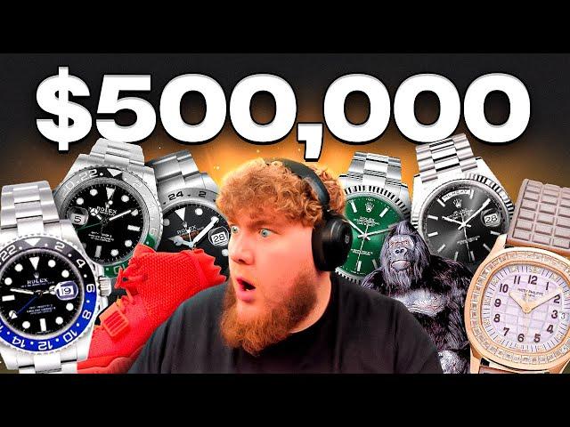 WINNING $500,000 WORTH OF WATCHES