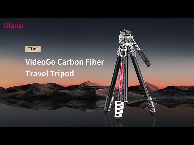 Introducing Ulanzi TT09 VideoGo Carbon Fiber Travel Tripod