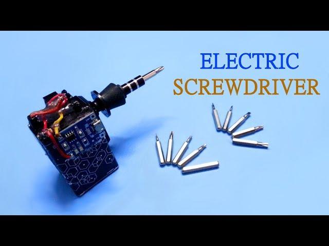 How to make an Electric Screwdriver at home