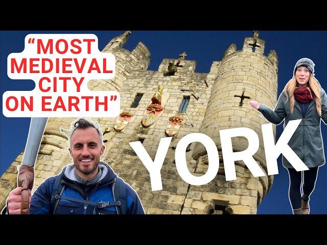 24 Hours in YORK: A Medieval Adventure VLOG