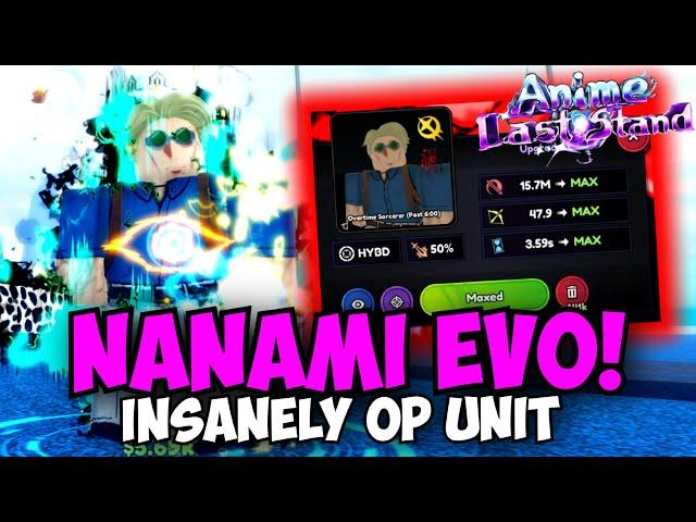 New Nanami Evo is the MOST OP UNIT in ALS WORLD 2! | Glitched & All Seeing Showcase