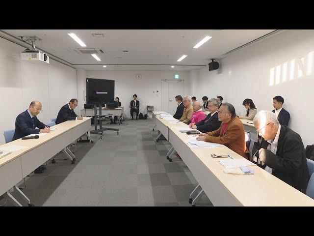 市営陸上競技場の移設めぐり市民団体が長崎市長と再び面会