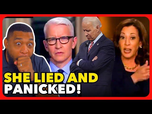 Kamala Harris FALLS APART Defending Joe Biden On CNN, Her LIES Debunked!