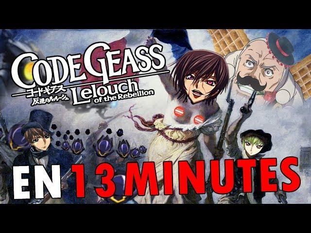 Code Geass IN 13 MINUTES (ft. Frédéric Souterelle and Arnaud Laurent) - RE: TAKE