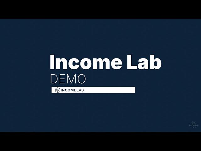 Income Lab Demo