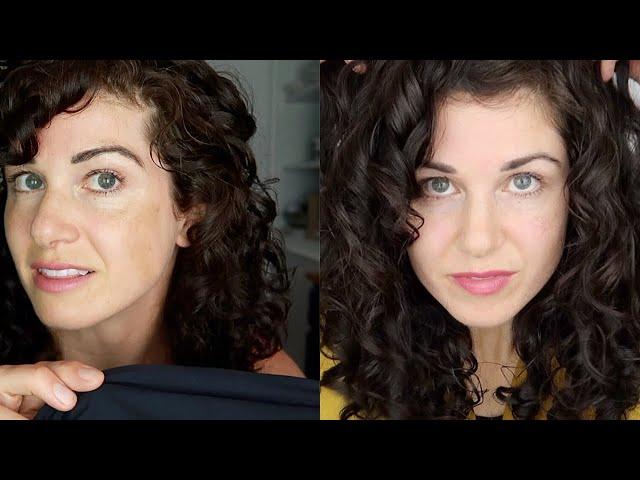 HOW TO AIR DRY CURLY HAIR | Best tips for shine, definition & volume