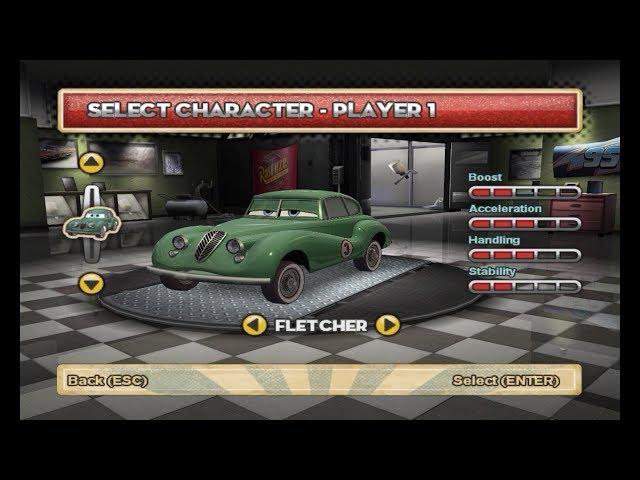 Cars Superdrive Fletcher Gameplay