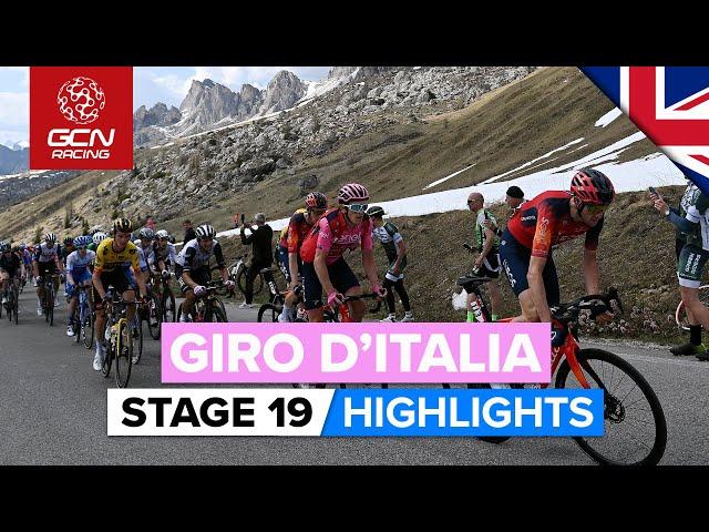 The Queen Stage And Cima Coppi For Riders To Battle! | Giro D'Italia 2023 Highlights - Stage 19