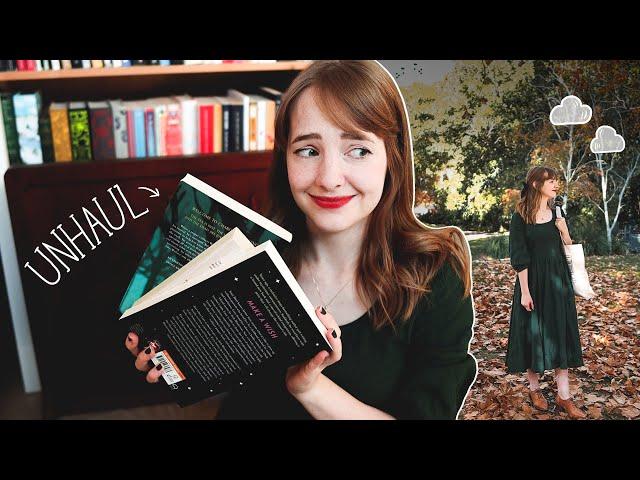 cozy reading vlog! ️ unhaul & how my reading has changed