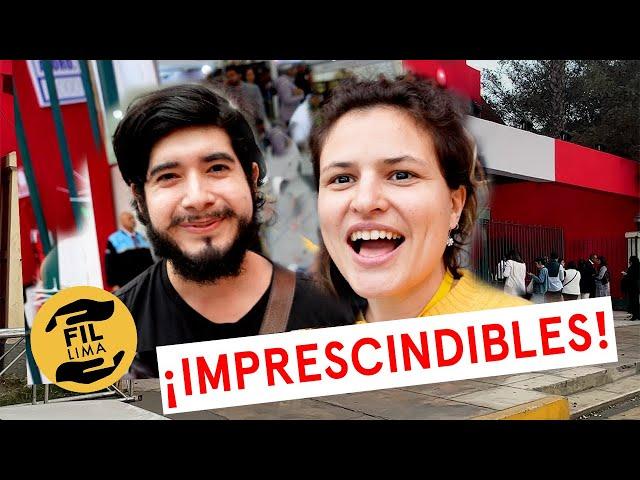 5 LIBROS PERUANOS RECOMENDADOS | Ft @Buenlibrero | Feria del Libro de Lima | Vlog n°2