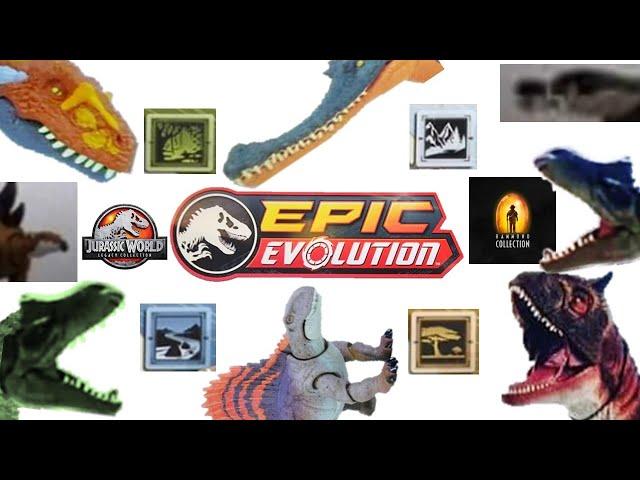 all Jurassic world epic Evolution toys 2024