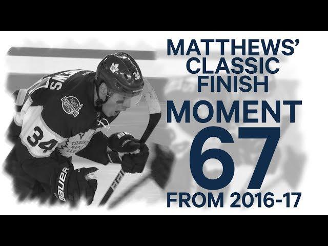 No. 67/100: Matthews' overtime winner at the NHL Centennial Classic