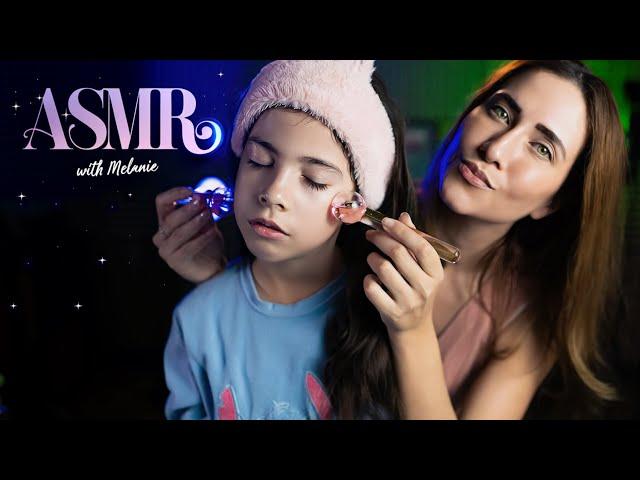 ASMR with Melanie ... para dormir con mi HIJA en 20 minutos