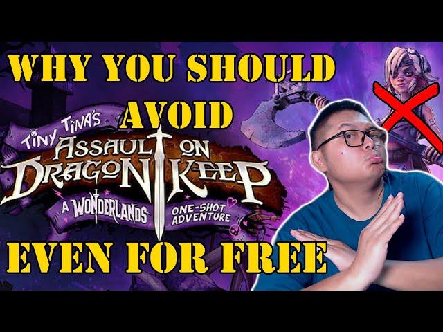 Why you should avoid Tiny Tina's Dragon Keep, even for FREE