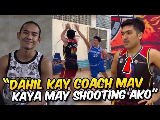 KG NAGPASALAMAT KAY COACH MAV! NAMISS ANG DATING MGA KAKAMPI SA MAVS PHENOMENAL...