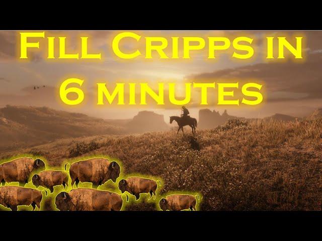 Fill Cripps WITHOUT Legendary Animals Red Dead Online Trader Guide