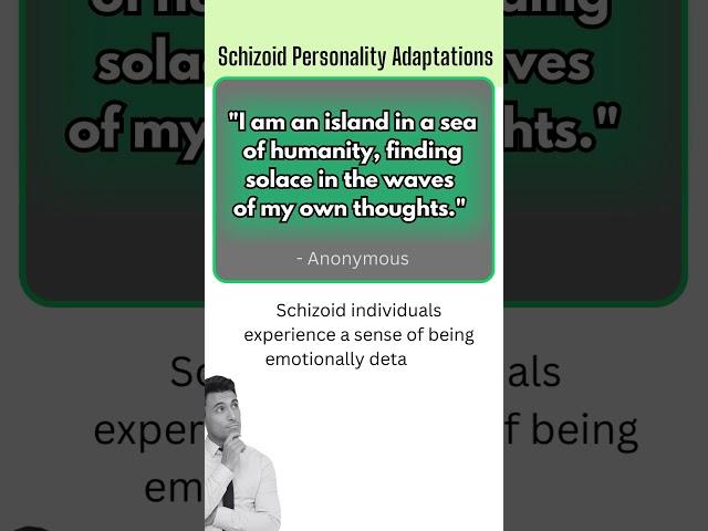 Schizoid Adaptations: Resonating Quotes #1 #shorts