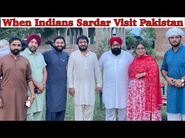 When Indians Sardar Visit Pakistan | Specially here for Meet with Usama Ramay & Anjum Saroya |