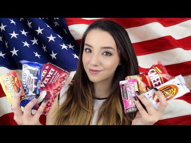 British Girl Tries American Candy | ThoseRosieDays