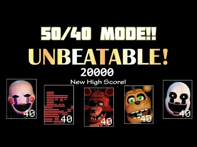 Ultimate Custom Night - 50/40 Mode Completed