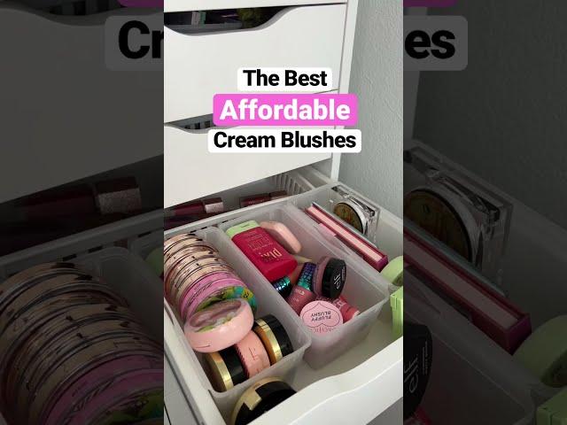 The BEST Drugstore Cream Blushes (SO PIGMENTED!!)