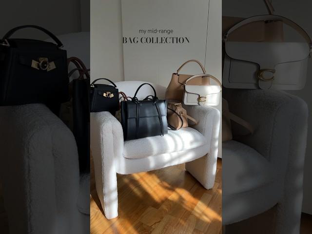 my mid-range bag collection  #handbagobsession #handbags #styleinspo