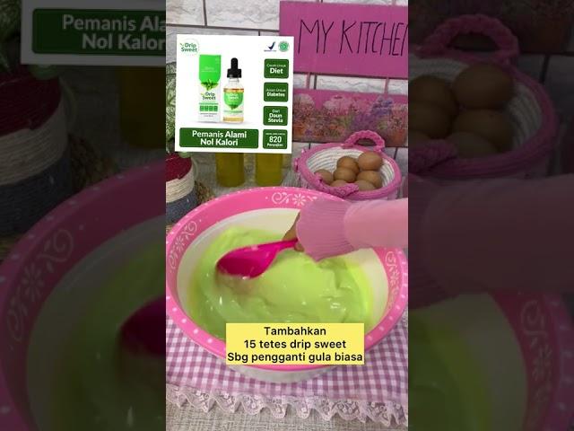 Resep lapis beras pakai gula alami dari @dripsweet_official || info produk cek box desc