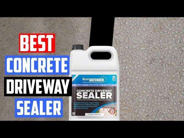 Top 6 Best Concrete Driveway Sealers Review in 2022 | Compatible Material Wood, Concrete, Stone