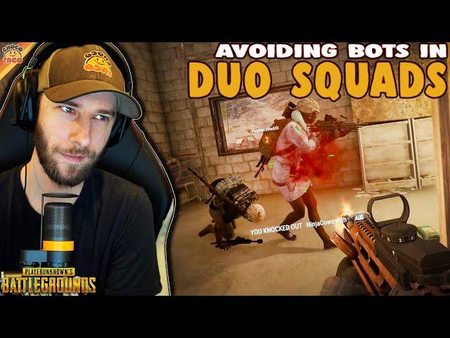 Playing Duo Squads to Avoid the Bots ft. HollywoodBob | chocoTaco PUBG Miramar Gameplay