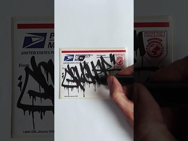 #shorts #shortvideo #shortsvideo #graffiti #handstyle #handstyles #art Drippy Handstyle practice 