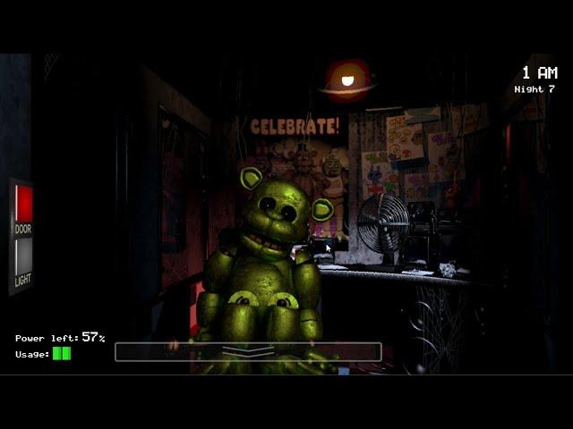 A different type of Freddy replaces Golden Freddy... (FNaF 1 Mods)