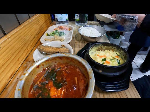 Braised hairtail in Namdaemun Market's famous hairtail alley