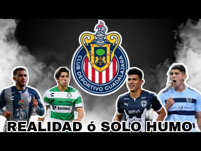 Rumores Chivas 2023 | REALIDAD Ó HUMO? Luis Chavez, Jesus Gallardo, Alan Pulido, Alan Cervantes.