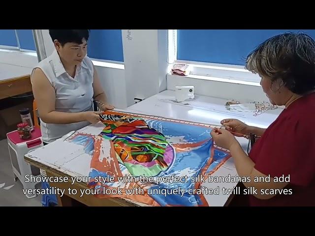 custom best silk scarves exporter,custom silk bandana mfg,custom twill silk scarf company