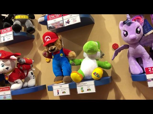 At Build A Bear Getting A Mario Bear (12/15/17)