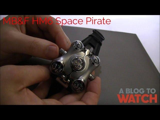 MB&F Horological Machine No. 6 (HM6) Space Pirate Hands-On | aBlogtoWatch