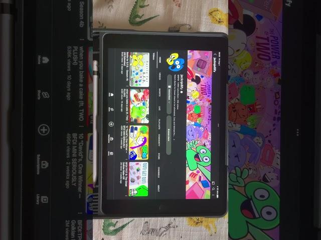 Jacknjellify short TPOT Banner #shorts @BFDI